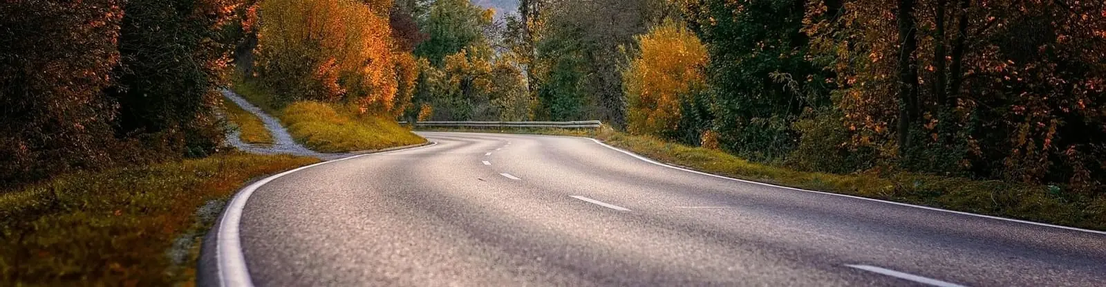 The Surrey countryside around Chertsey Caravan Park